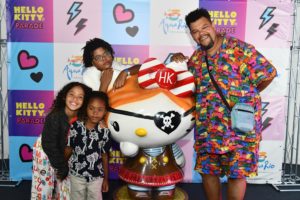 Ator Babu Santana e sua família
